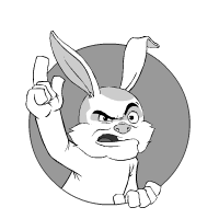 Hare pointing out: