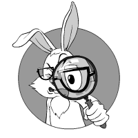 Inquisitive hare: