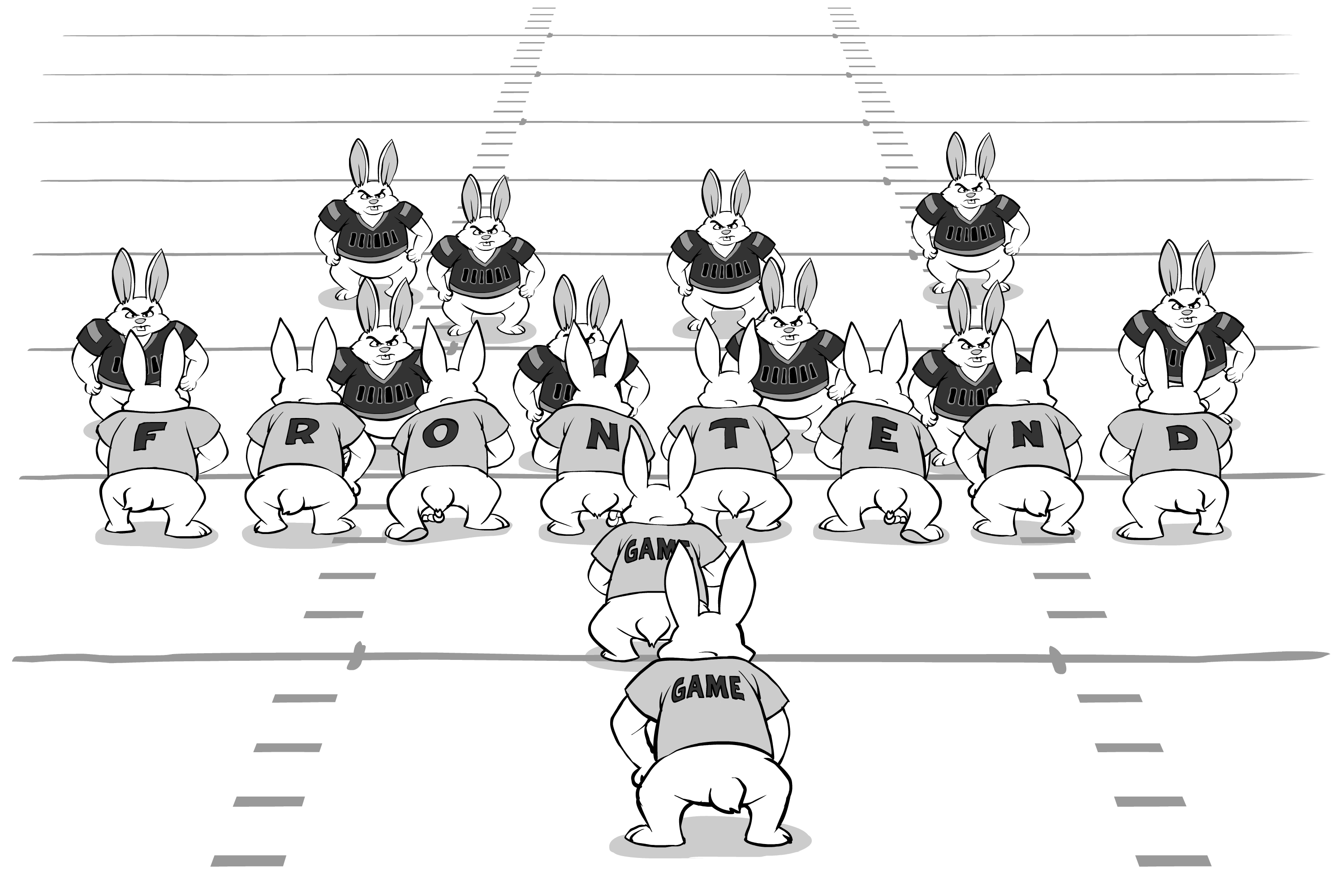 Front-End Servers as an Offensive Line