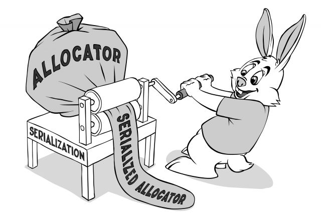 Serializing Allocators